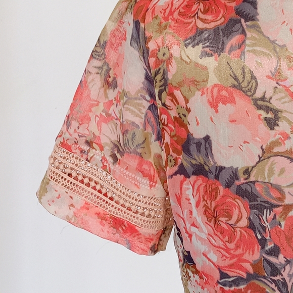 Anthropologie Ranna Gill flower bouquet dress - Picture 4 of 13